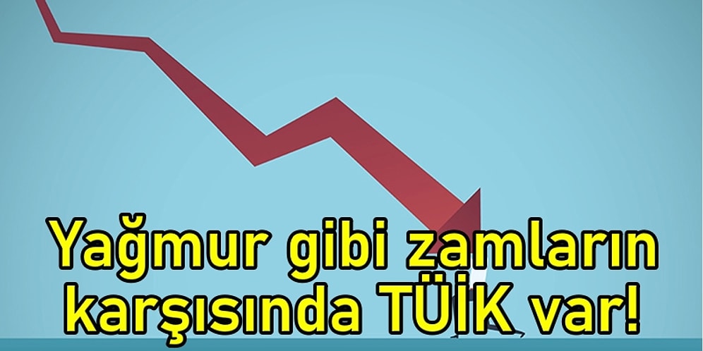 Zamlar Yağmur Oldu Yağdı TÜİK Enflasyonu Nasıl Düşük Kaldı?