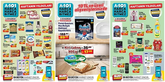 4 - 10 Haziran 2022 A101 Haftanın Yıldızları Kataloğu