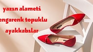 Kombininizi Cıvıl Cıvıl Yapacak Renkli Topuklu Ayakkabılar