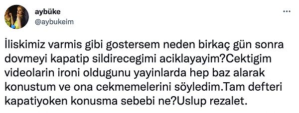 Sayesinde prim yaptığını söyleyen Aybüke, dövmeyi sildireceğini de açıkladı.