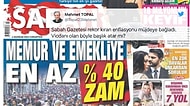 Yandaş Sabah Gazetesi Enflasyonu Müjdeymiş Gibi Duyurdu, Sosyal Medyada Topa Tutuldu