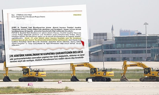 Atatürk Havalimanı'nı Bitiren 25 Yıllık Taahhüdün Belgesi Ortaya Çıktı