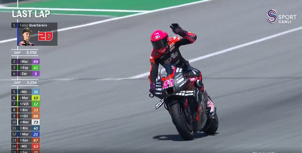 MotoGP'de Akılalmaz Olay: 2. Sırada Olan Aleix Espargaro, Son Tura Girdiğinde Yarış Bitti Zannedip Yavaşladı