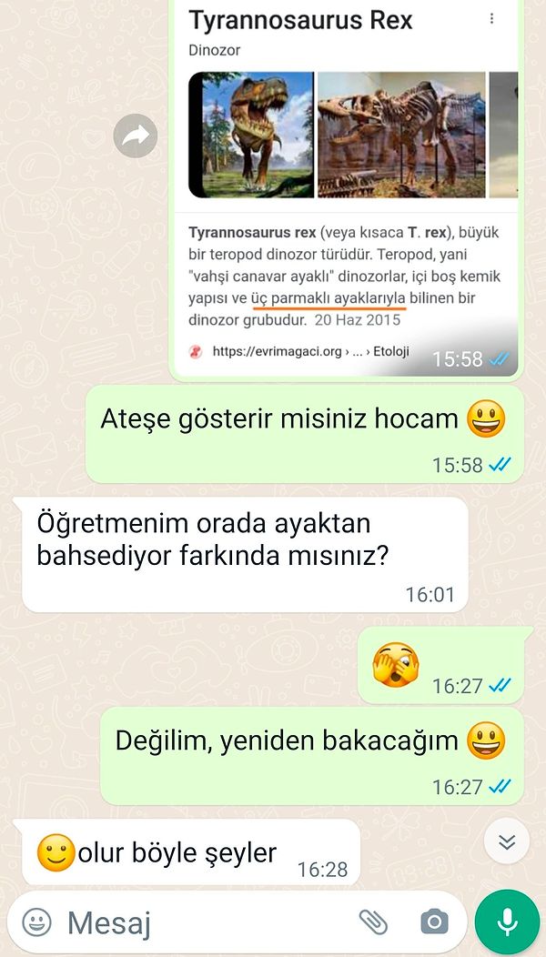 Bazı tartışmalar da WhatsApp üzerinden yaşanmış.