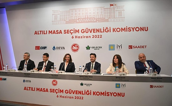Altılı Masa, Seçim Güvenliği Tedbirlerini Açıkladı: 'Sarayın Memurlarını Uyarıyoruz!'