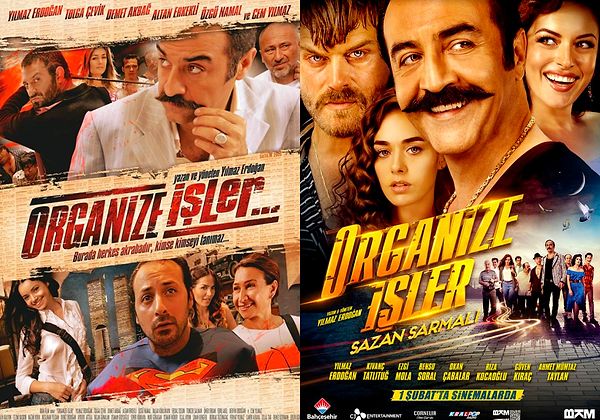 Yılmaz Erdoğan'ın sevilen filmi Organize İşler 2005 yılında vizyona girmişti. Serinin ikinci filmi Organize İşler Sazan Sarmalı ise 2019 yılında sinema severler ile buluşmuştu.