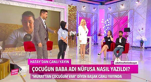 Seda Sayan'ın sunumuyla Star TV'de yayınlanan Sabahın Sultanı programında, Havvanur'a şiddet uygulayan Murat, Aldığı paranın miktarını anlatmak için '6 tane mavi. Atatürk var üstünde Atatürk, Zübeyde'nin oğlu' sözleri tepki çekmişti.