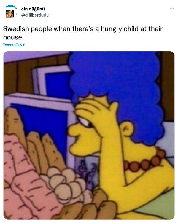 4. "Evlerinde aç bir çocuk varken İsveçliler"