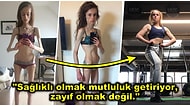 Önceden Anoreksiya Hastası Olan Genç Kadının İlham Verici Vücut Geliştirme Hikayesi
