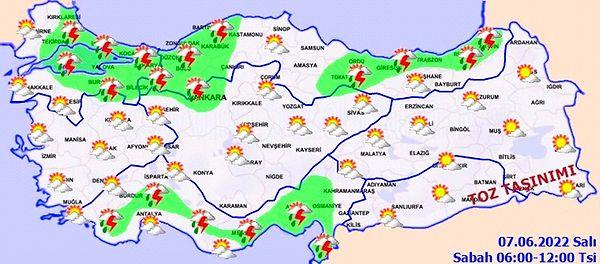 İstanbul ve Ankara’da Yağışlar Sabah Saatlerinde Başlayacak!
