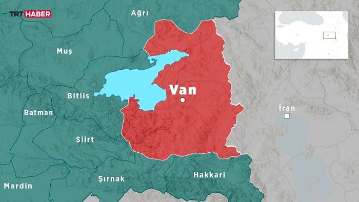 Van'da 4.2 Büyüklüğünde Deprem