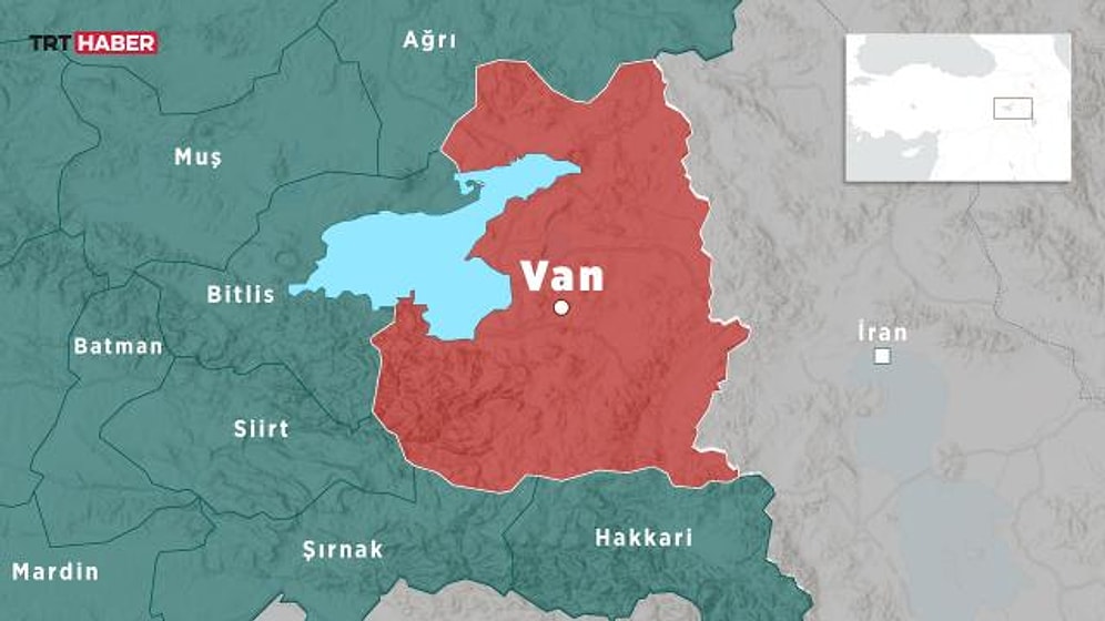 Van'da 4.2 Büyüklüğünde Deprem