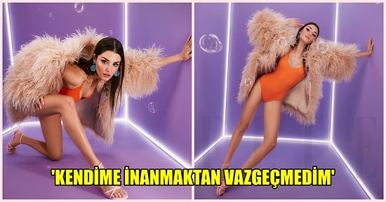 Elle Dergisine Röportaj Veren Hande Erçel'in Pozları Sevenlerini Büyüledi!