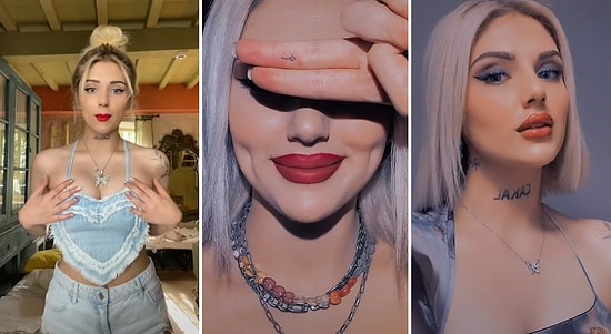 Boynuna 'Çakal' Dövmesi Yaptırıp TikTok'ta 1 Milyon Takipçiye Ulaşan Aybüke Dövmeyi Sildiriyor