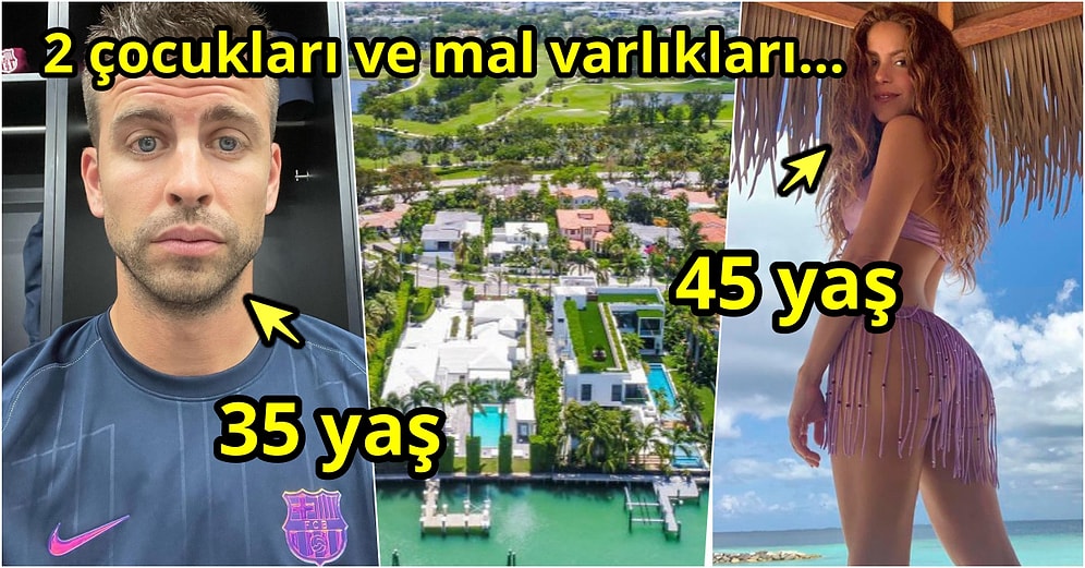 Ayrıldıktan Sonra Shakira ve Pique'nin Paylaşmak Zorunda Kalacakları Servet Dudaklarınızı Uçuklatacak