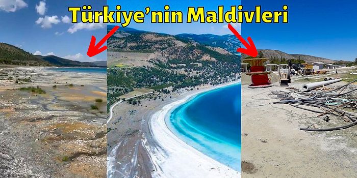 Ayakkabıyla Bile Girilmemesi Gereken Salda Gölü'nün Nasıl Tahrip Edildiğini Gösteren Görseller