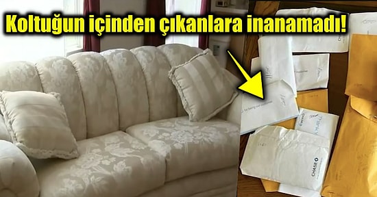 İnternetten Bedavaya Aldığı Koltuğun İçinden Çıkan Şeyle Hayatının Şokunu Yaşayan Kadın