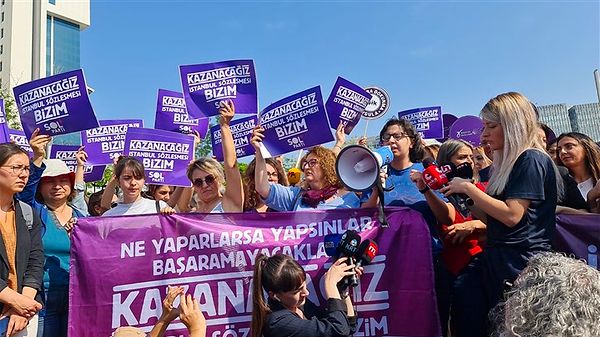 'Sözleşme bir erkeğin eline aldığı bir kalemle, attığı imza ile fesih edilecek bir sözleşme değildir'