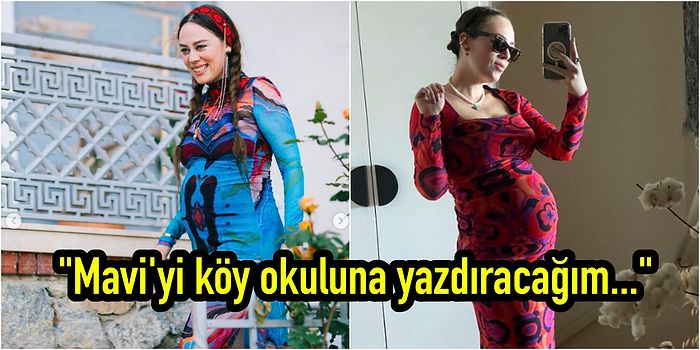 Kızı Mavi'yi Kucağına Almaya Hazırlanan Demet Evgar, Bebeği Hakkında Dikkat Çekici Açıklamalar Yaptı