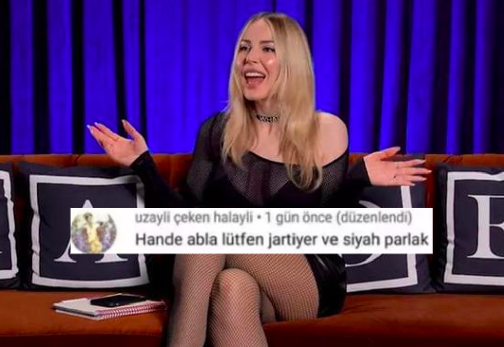 Hande Sarıoğlu'na Jartiyer ve Siyah Parlak Topuklu Ayakkabı İsteği: "Öğrenciyim Abla Ne Olur"