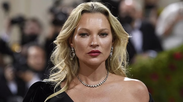 6. %91.05 ile dünyaca ünlü model Kate Moss.