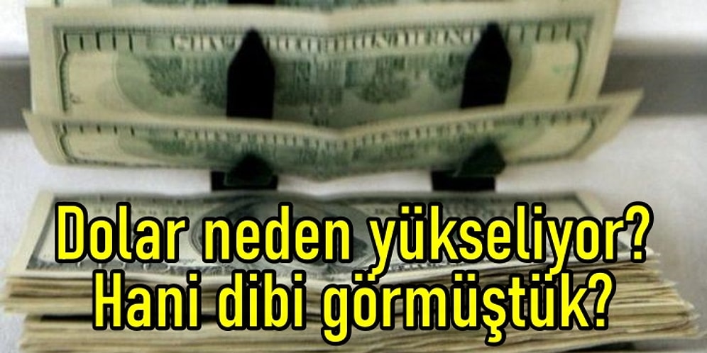 Dolar/TL Kritik Bir Sınırı Daha Aşınca Sosyal Medyada Tepkiler Gecikmedi: 'Dolar Neden Düşmez?'