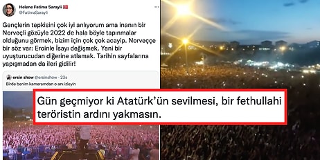 İzmir Marşı Okuyan Öğrencilerin Atatürk'e Taptıklarını Söyleyen Kadına Gelen Kapak Gibi Cevaplar