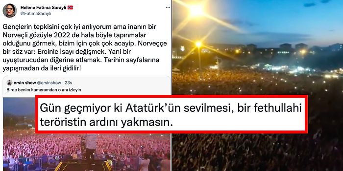 İzmir Marşı Okuyan Öğrencilerin Atatürk'e Taptıklarını Söyleyen Kadına Gelen Kapak Gibi Cevaplar