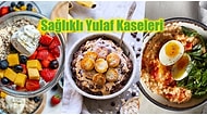 Kilo Vermek İsteyenler Buraya! 'Sağlıklı Tarifler Lezzetsiz' Diyenlere Parmaklarını Yedirtecek Yulaf Kaseleri