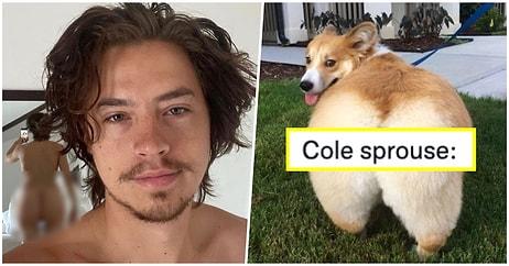 Riverdale'ın Yakışıklı Oyuncusu Cole Sprouse Instagram Hesabında Paylaştığı Fotoğrafıyla Poposunu Sergiledi