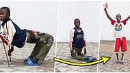 Ayağa Kalkabilmek Onun İçin Bir Hayaldi: Geçirdiği Hastalığı Yüzünden Vücudu İkiye Katlanan Afrikalı Çocuk
