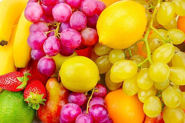 8. Yüksek fruktozlu meyveler