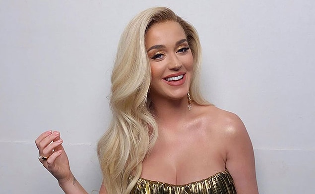 9. %90.08 ile şarkıcı Katy Perry.