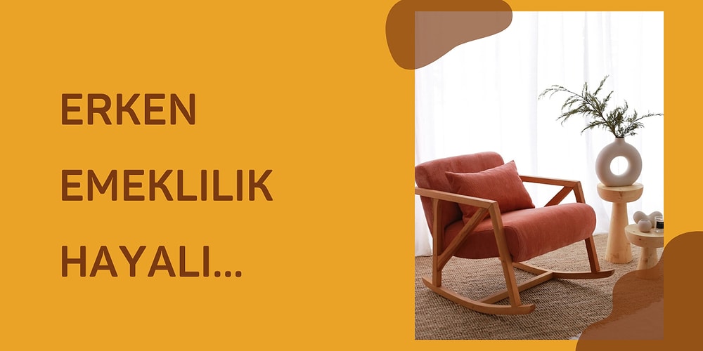 Kendinize Özel Bir Dinlenme Alanı Oluştururken Alabileceğiniz Sallanan Ahşap Koltuklar