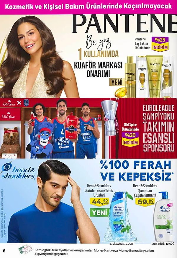 Old Spice ürünleri %20 indirimli.