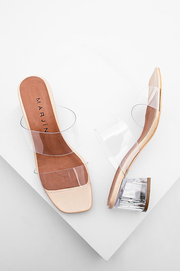 2. Ayakkabıda şeffaflık modası!