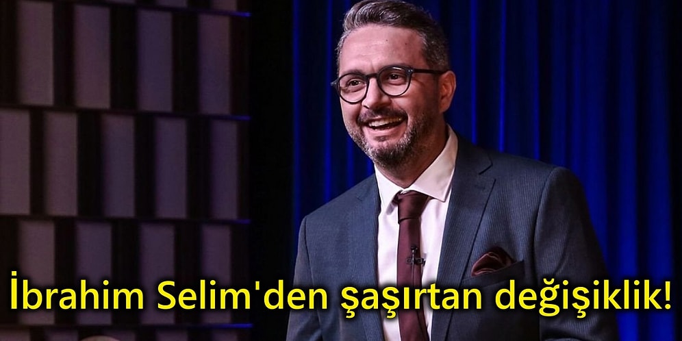 İbrahim Selim İle Bu Gece YouTube'dan Ayrıldı! Yeni Sezonda Yayın Hayatına Fox TV'de Devam Edecek