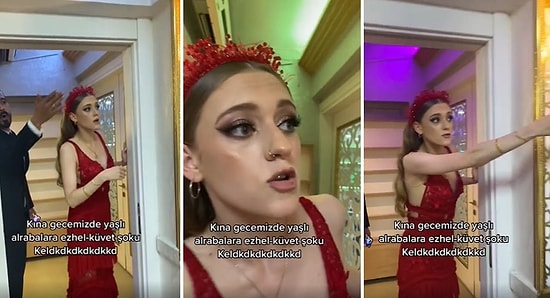 Kına Gecesinde Ezhel'den Küvet Şarkısı Çalan Gelinin Şoka Uğrattığı Anlar