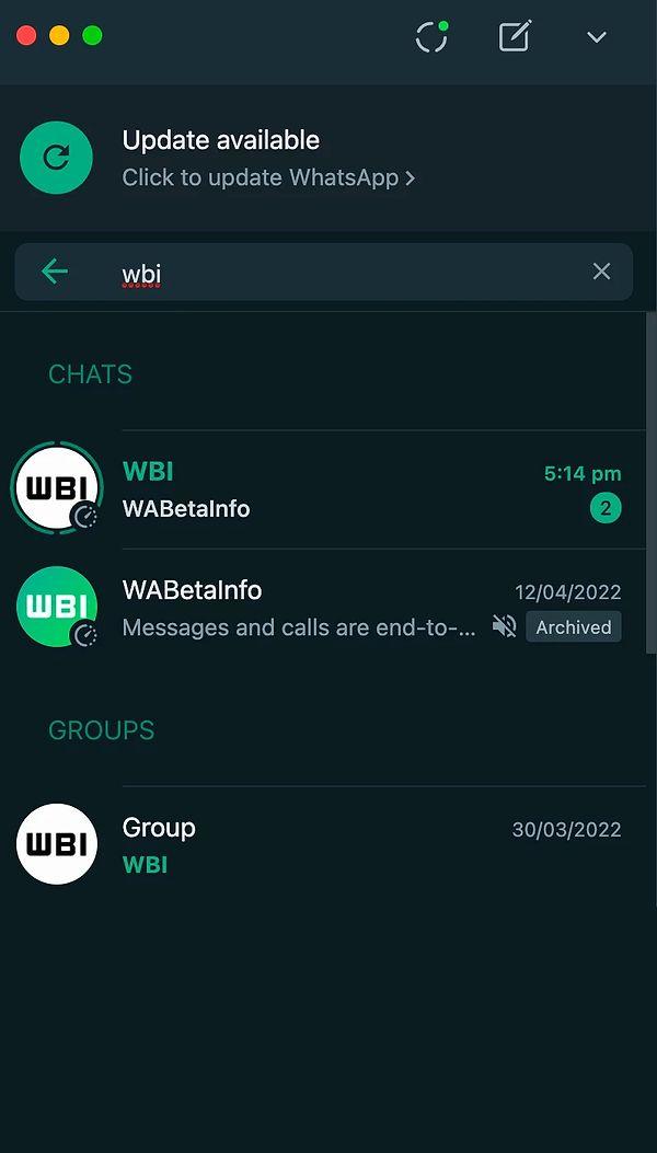 WhatsApp durum güncellemeleri şimdiye kadar sadece 'Durum' sekmesinden görülebiliyordu.