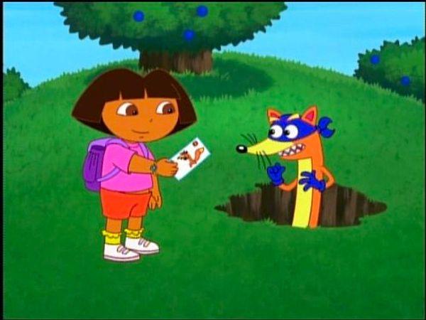 3. "Dora'nın hırsız tilkisi Swiper'ın hırsızlık yapamayan hali"