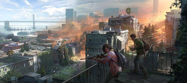 Etkinlikte merakla beklenen çok oyunculu The Last of Us oyunundan ilk görselde paylaşıldı.