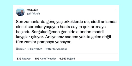 Erkeklerdeki Cinsel Sorunların Nedenini Ekonomik Krize Bağlayan Üroloğun Tweeti Tartışma Yarattı