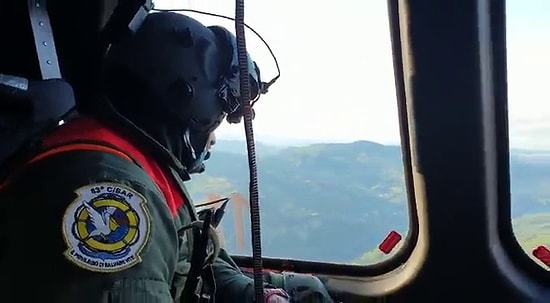 İtalya'da 4'ü Türk 7 Kişinin Bulunduğu Helikopteri Arama Çalışmaları Sürüyor