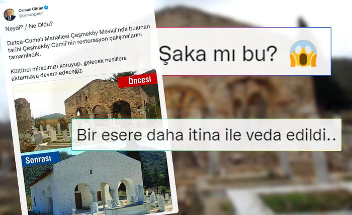 Muğla Belediye Başkanı 'Restorasyon' Paylaşımıyla Gündemde: 'Siz Aklınızı mı Kaçırdınız?'