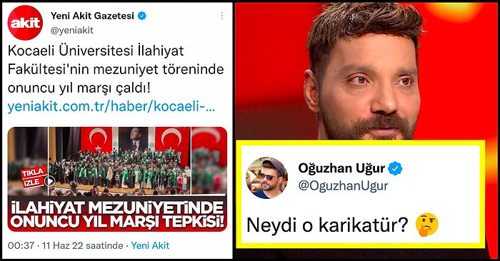 Mezuniyet Töreninde Onuncu Yıl Marşı Çalınmasından Rahatsız Olan Yeni Akit Tepkilerin Odağında!