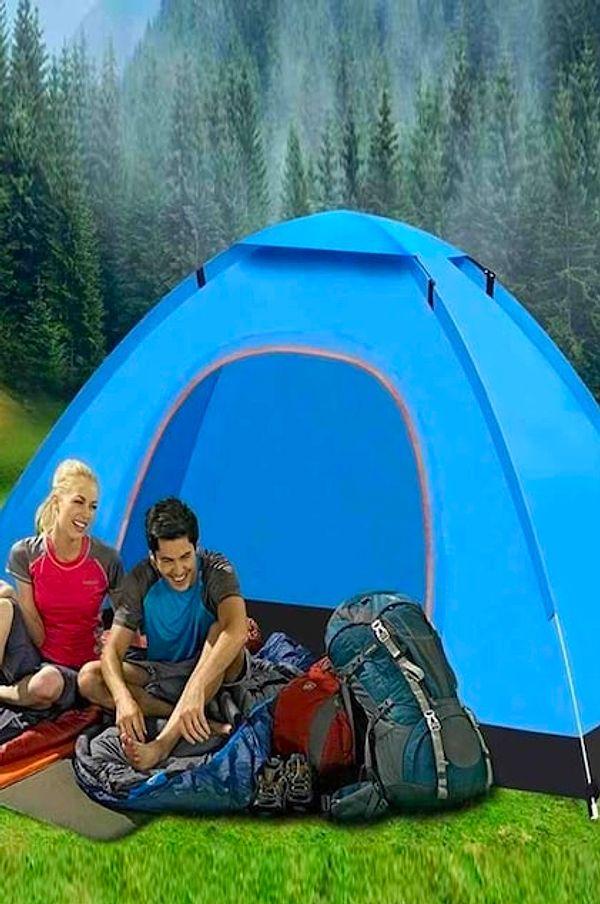 3. Kamp çadırı.