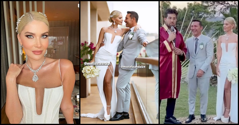 Mustafa Sandal da Muradına Erdi! Ünlü Şarkıcı, Sevgilisi Melis Sütşurup ile Marmaris'te Dünyaevine Girdi
