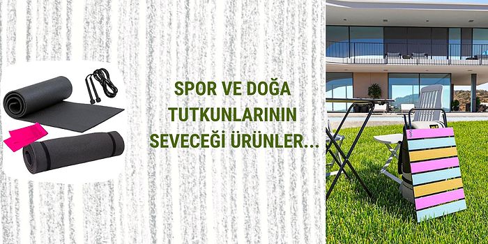 Doğa ve Sporseverlere Özel 21 Parça