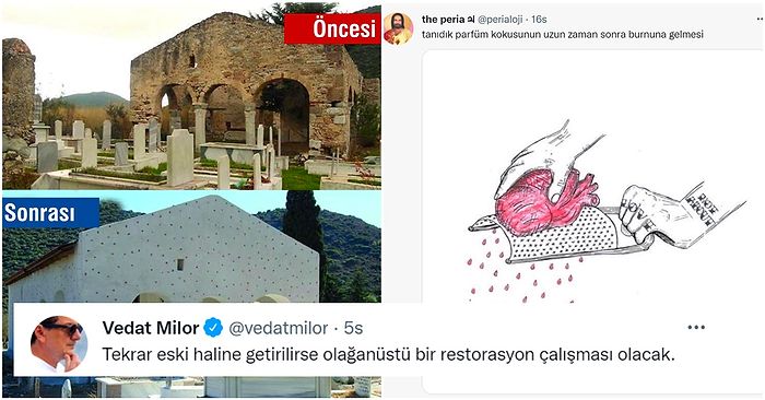 Regl Olan Kadınların Geçirdiği Kaliteli Gün Sayısından Cami Restorasyonuna Son 24 Saatin Viral Olan Tweetleri