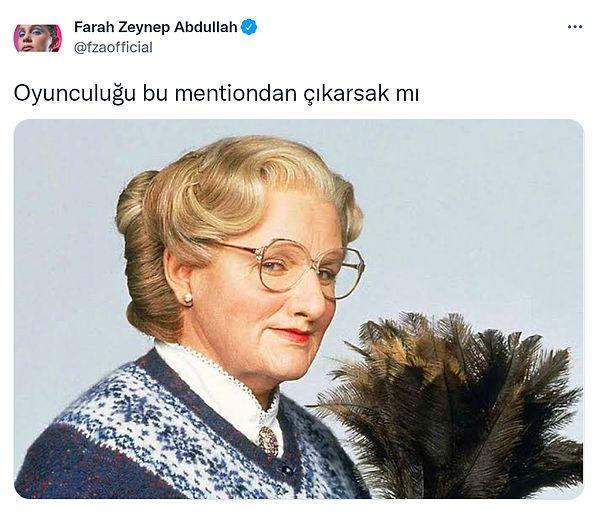 Farah Zeynep Abdullah'ın Edis'e yanıt olarak attığı bu tweet üzerine Edis bir cevap verirken, genç oyuncu Twitter ahalisinin tepkisini topladı!